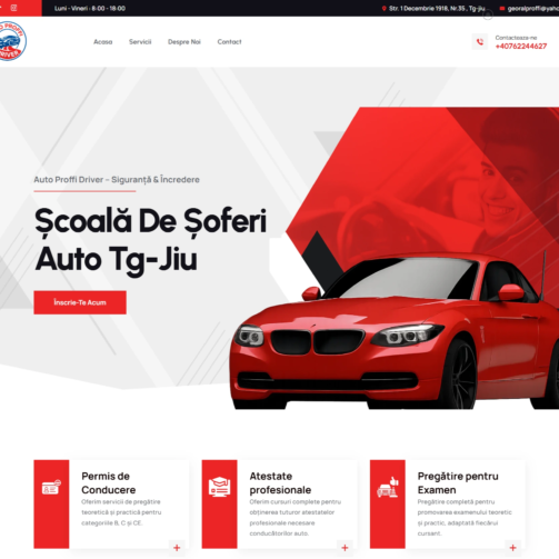 website design auto